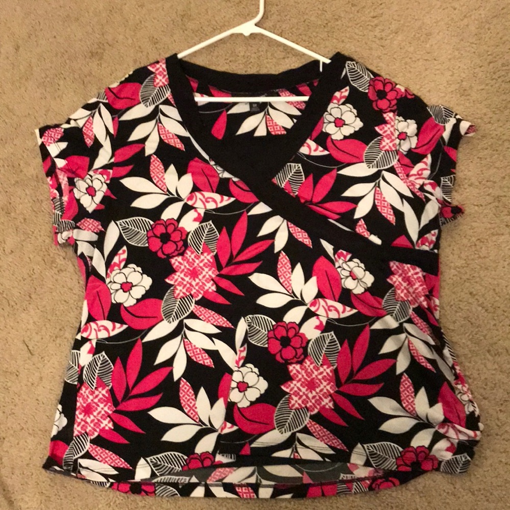 Plus-size 3X short-sleeve top